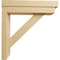 Ekena Millwork 2 1/2"W x 8 3/4"D x 8 1/4"H Traditional Shelf Bracket, Alder BKT02X08X08TRAL - alternate 3